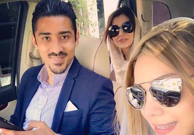 تیپ متفاوت رضا قوچان‌نژاد، همسر و خواهر زنش + عکس