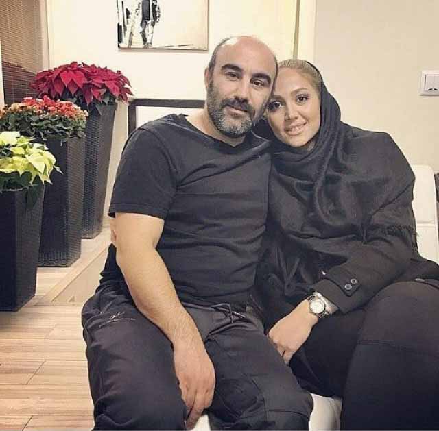 محسن تنابنده و همسرش در آغوش هم + عکس