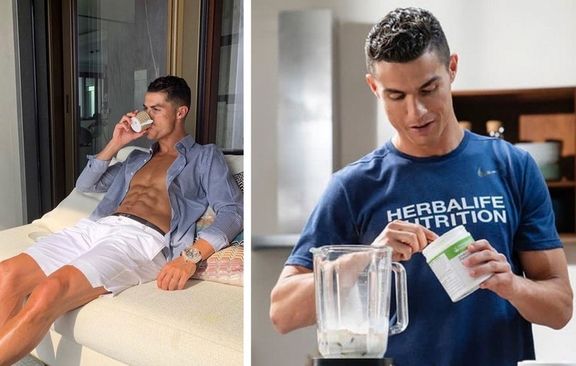  رژیم غذایی رونالدو لو رفت + عکس