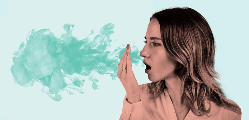  آیا بوی بد دهان به خلط بینی و گلو منجر می شود؟
