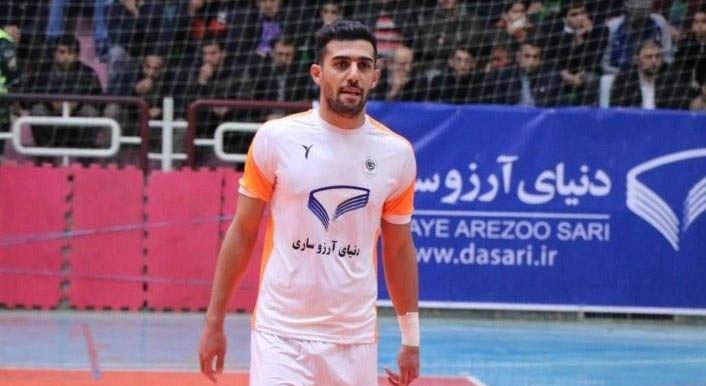 لژیونر فوتسال ایران در قرنطینه چینی ها + عکس