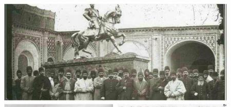 اولین مجسمه نصب شده در تهران + عکس