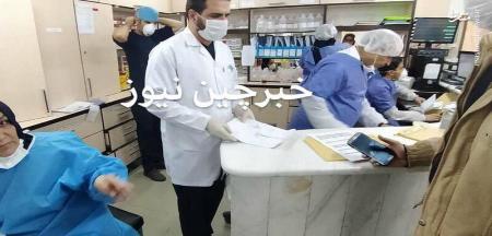 اوضاع بیمارستان قم، محل شناسایی مبتلایان به کرونا + عکس