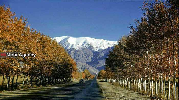 قدیمی ترین عکس رنگی از خیابان ولیعصر تهران + عکس