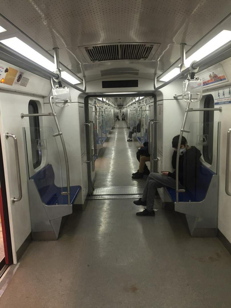اوضاع امروز متروی تهران + عکس