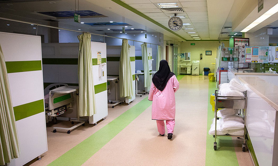 بخش ویژه بیماران کرونا در بیمارستان بقیه الله + تصاویر