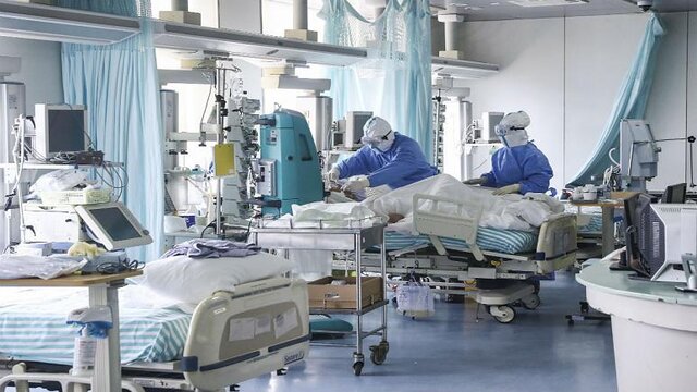 بیمارستان‌ های این کشور براثر کرونا در حال انفجار است