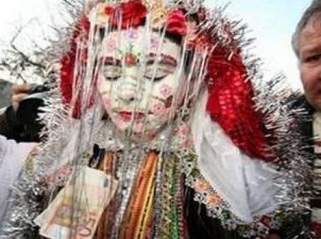 ترسناک ترین عروس جهان در یک روستا!+عکس