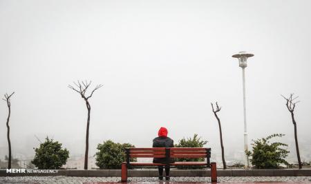 هوای مه آلود تهران
