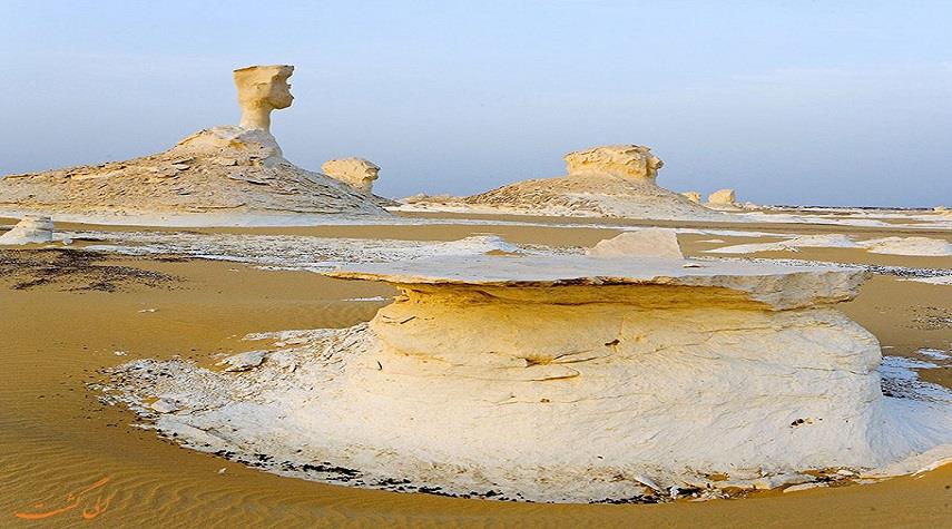 بیابان فارافرا ، بیابانی در کشور مصر با 3 رنگ متغیر +تصاویر