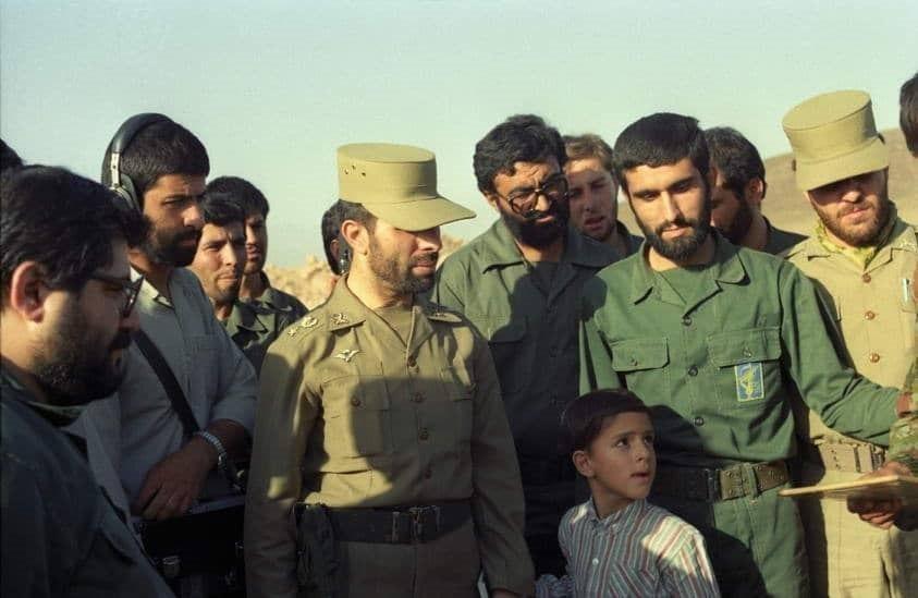 تصویر دیده نشده از سردار حاجی زاده در کنار شهید صیاد شیرازی
