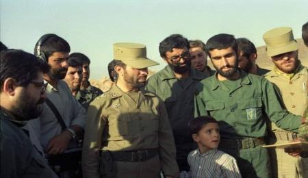 تصویر دیده نشده از سردار حاجی زاده در کنار شهید صیاد شیرازی