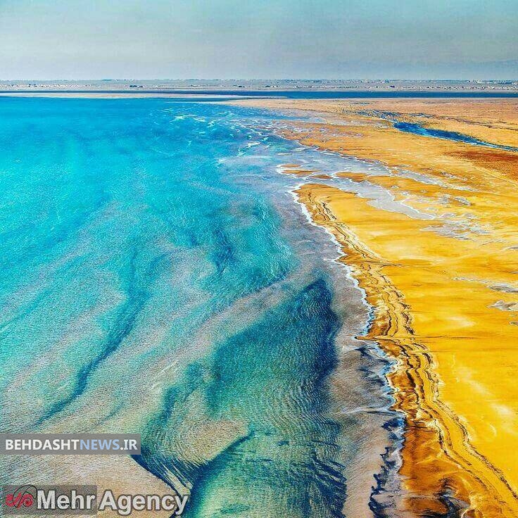 تنها جزیره ی ایرانی در دریای خزر/ببینید