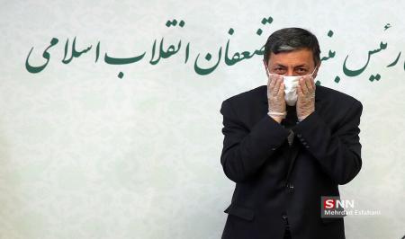 تدابیر ضدکرونایی پرویز فتاح در نشست خبری + عکس