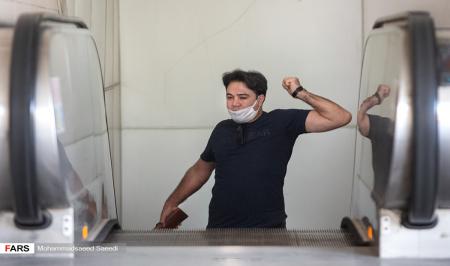 اوضاع متروی تهران پس از اجباری شدن ماسک + عکس