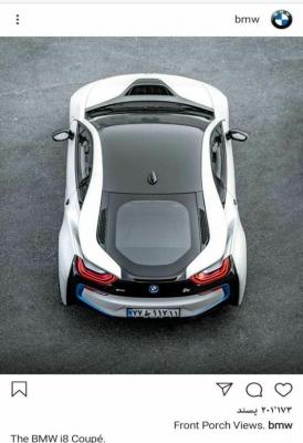 انتشار خودروی لاکچری با پلاک ایران در صفحه BMW + عکس