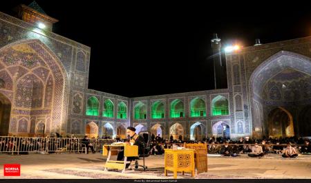 مراسم احیا در میدان امام اصفهان + عکس