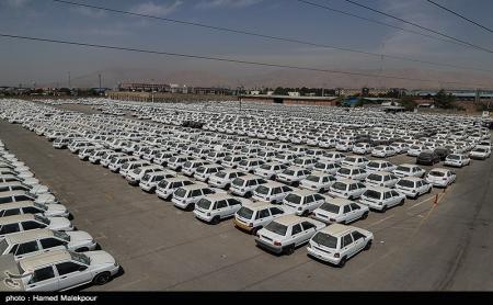 معمای پارکینگ سایپا +عکس