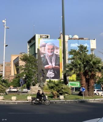 حاج قاسم سلیمانی در فلسطین + عکس