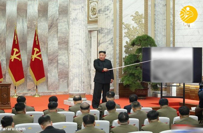 کیم جونگ اون رهبر کره شمالی در حال تدریس! + عکس