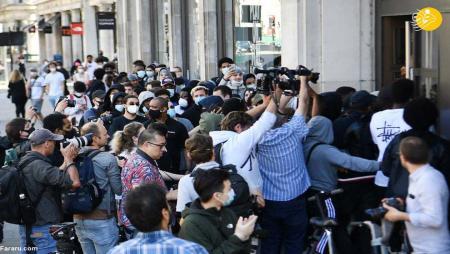 بازگشایی مراکز خرید و فروشگاه‌های انگلیس + عکس
