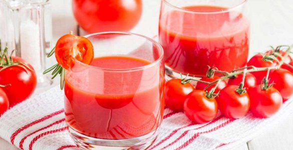 	فواید آب گوجه ‌فرنگی برای کاهش سایز 