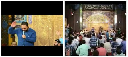 مراسم یک هیات بدون رعایت فاصله اجتماعی + عکس
