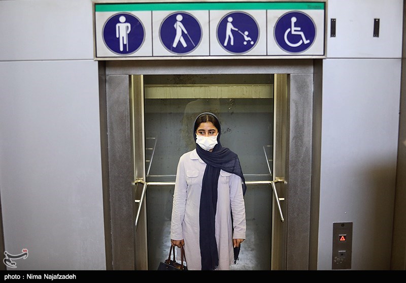 اجباری شدن استفاده از ماسک در اماکن عمومی مشهد + عکس