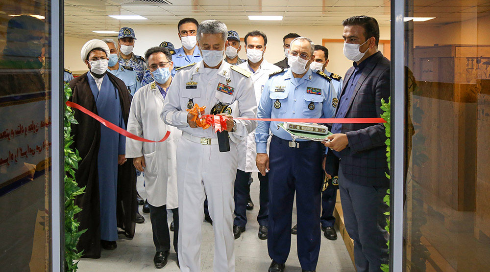 افتتاح بخش‌های جدید بیمارستان بعثت نهاجا + عکس