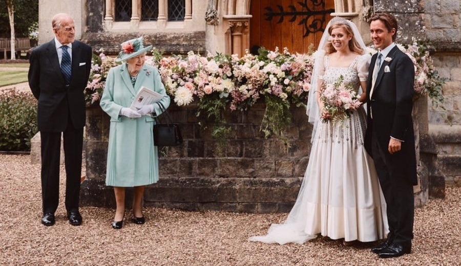 تصاویر مراسم عروسی پرنسس بئاتریس نوه ملکه انگلیس + انگلیس 