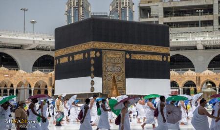 آغاز مراسم حج در سایه شیوع ویروس کرونا + عکس