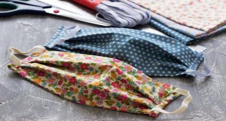  تولید ماسک در مسجد لواسانی+ عکس