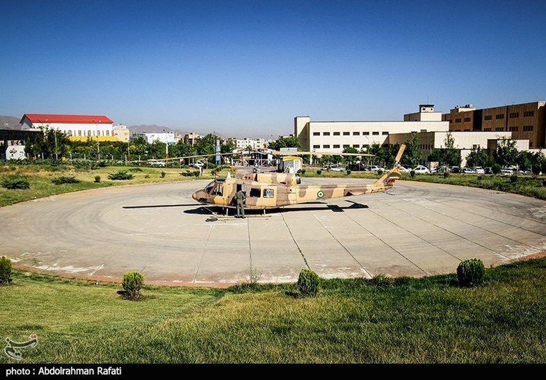عملیات اورژانس هوایی همدان+ عکس