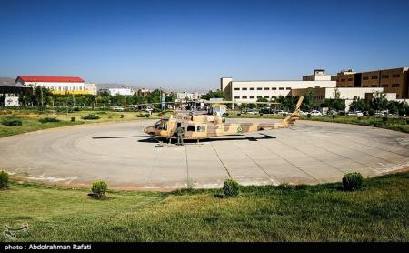 عملیات اورژانس هوایی همدان+ عکس