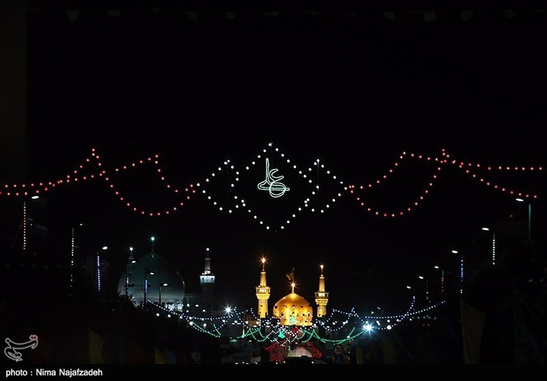  چراغانی شهر مشهد به مناسبت عید سعید غدیر+ عکس