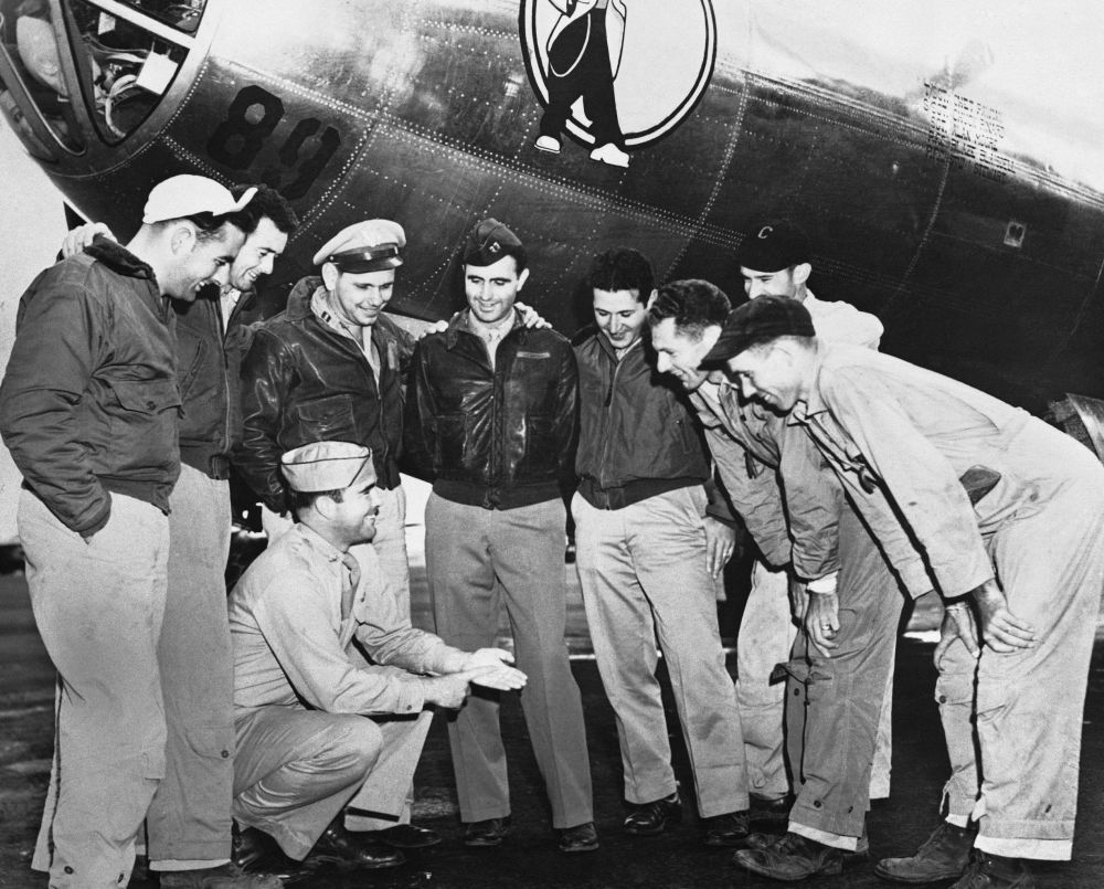 خلبانان آمریکایی که در بمباران هیروشیما و ناکازاکی حضور داشتند + عکس