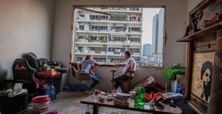 چرا ۳۰۰ هزار لبنانی از خانه خراب خود نمی‌روند؟  + عکس 