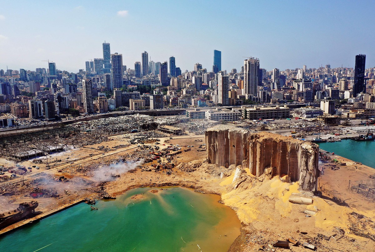 عکس هایی دیده نشده از پیامدهای انفجار بندر بیروت