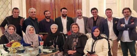  تصویری از عدم رعایت فاصله اجتماعی توسط هنرمندان در جشن حافظ