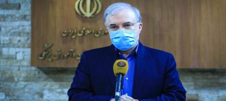 وزیر بهداشت با دو ماسک در جلسات هیات دولت حاضر شد +عکس