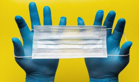  ماسک خیس را به این دلیل دور بیاندازید 