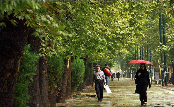 باران تهران را نجات می‌دهد