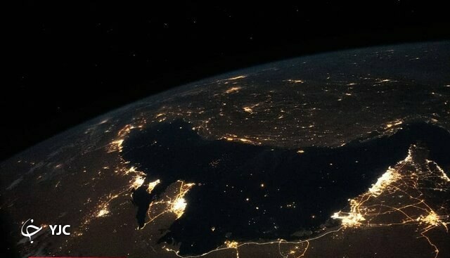 تصویر خیره کننده خلیج فارس از ایستگاه فضایی + عکس