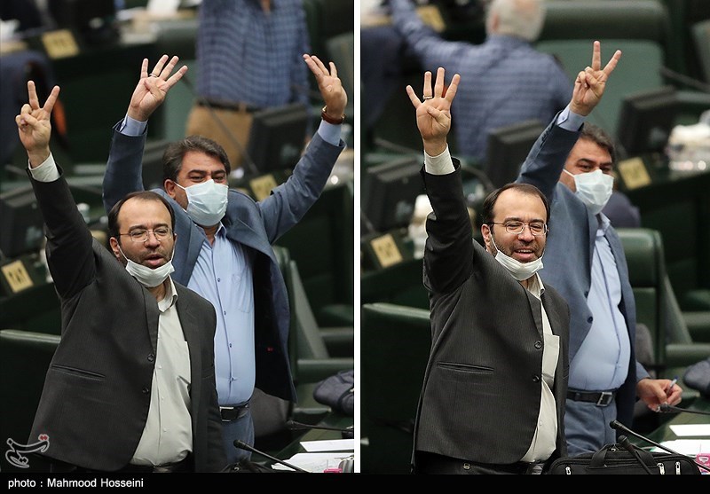دو نماینده مجلس با نظرات کاملا مخالف در کنار هم + عکس