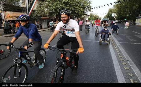 روز جهانی بدون خودرو در گرگان + عکس