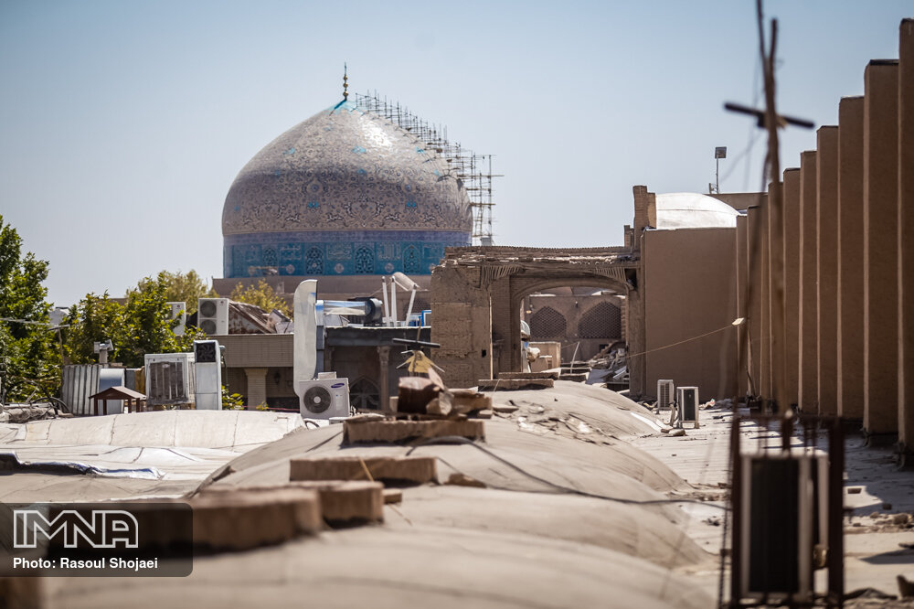 آن روی دیگر میدان نقش جهان اصفهان + عکس