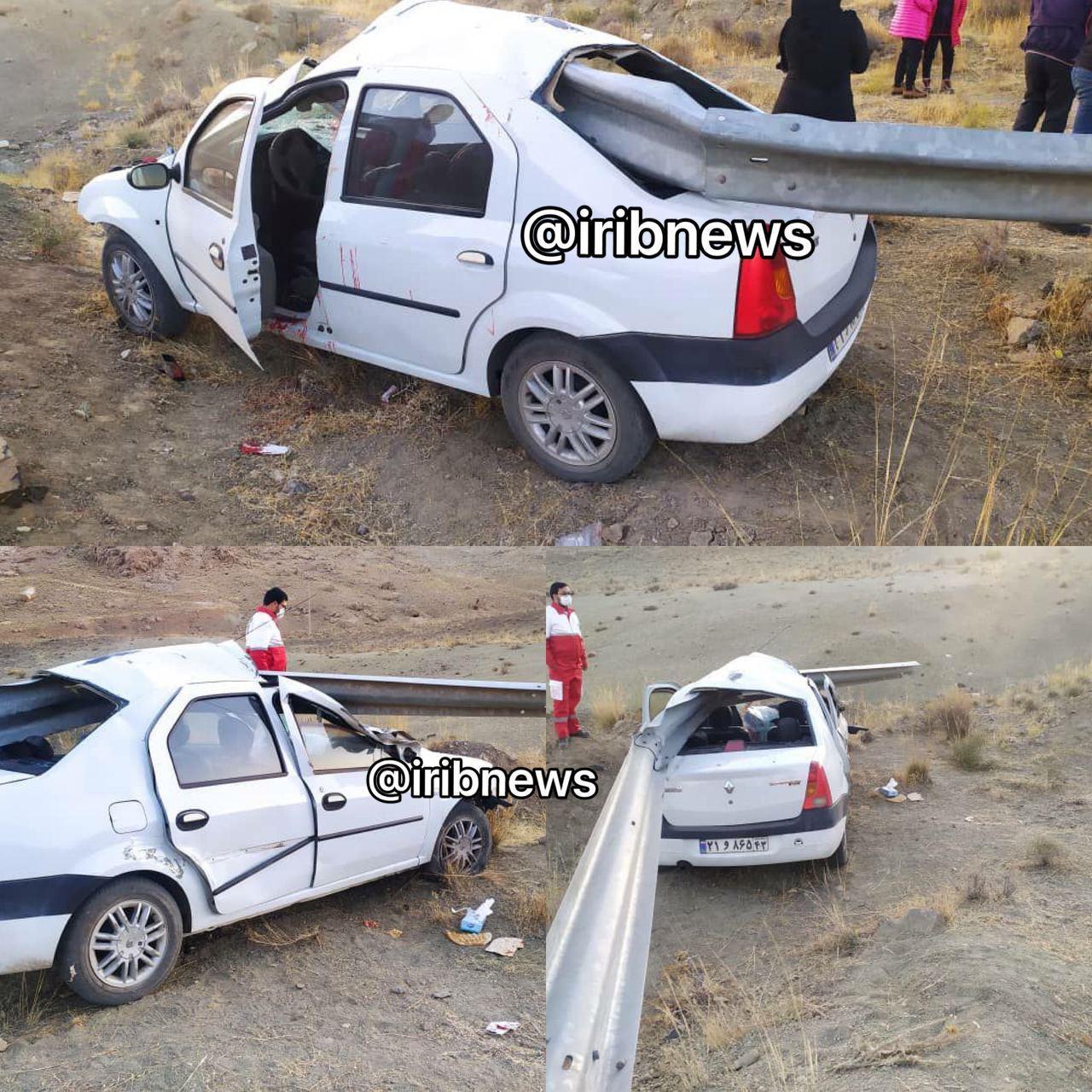 نجات معجزه‌آسا از تصادفی وحشتناک+ عکس