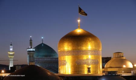مراسم خطبه خوانی شب شهادت حضرت امام رضا (ع)+ عکس