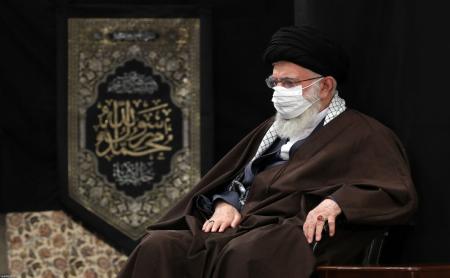  مراسم عزاداری شهادت امام رضا(ع) در حضور رهبر انقلاب