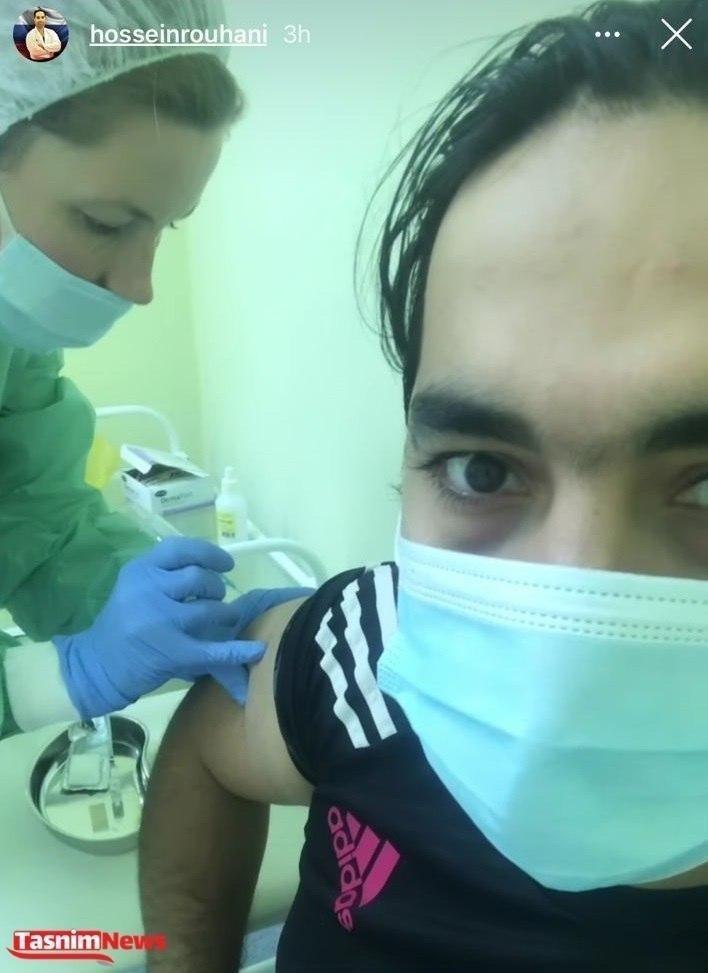 تزریق واکسن کرونا به اولین ورزشکار ایرانی + عکس